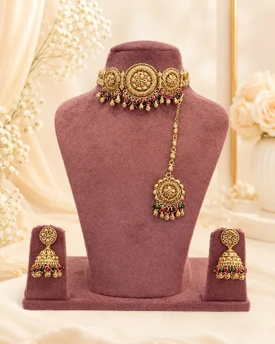 Gold Plated Necklace — Necklace, RW2015