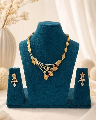Gold Plated Necklace — Necklace, RW2027