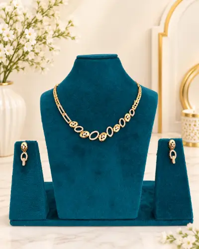 Gold Plated Necklace — Necklace, RW2565