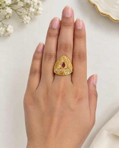 Gold Plated Ring — Ring, RW2559