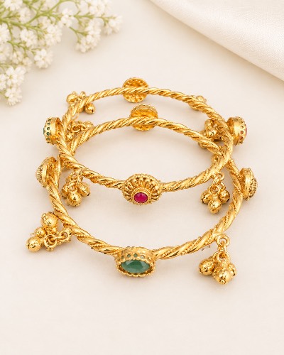 Gold Plated Bangles — Bangles, RW2454