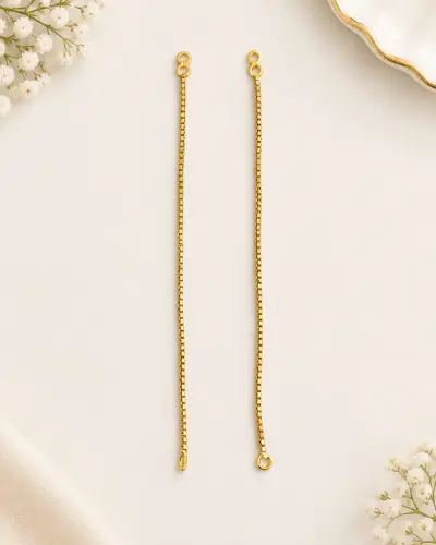 Gold Plated Ear Chain — Ear Chain, RW3009