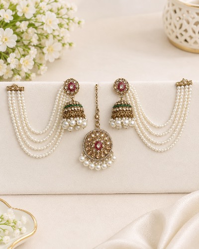 Kundan Tikka Set — Tikka Set, RW2627