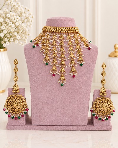 Gold Plated Necklace — Necklace, RW2367