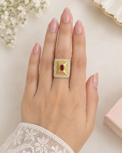 Gold Plated Ring — Ring, RW2553