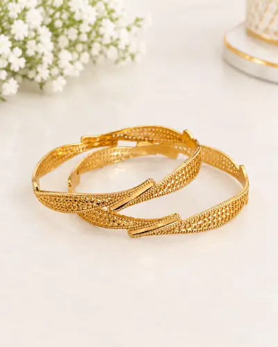 Gold Plated Bangles — Bangles, RW2459