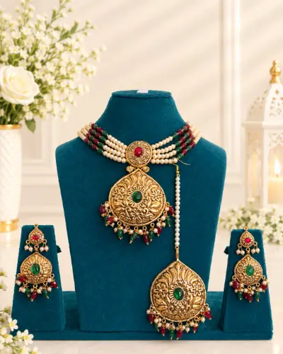 Gold Plated Necklace — Necklace, RW2616