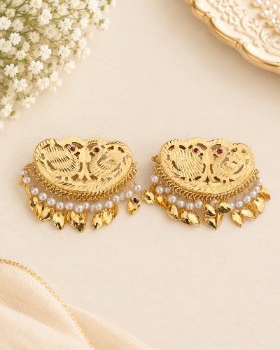 Gold Plated Jadauu Hair Accessories — Hair Accessories, RW2710