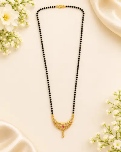 Gold Plated Mangalsutra — Mangalsutra, RW2949