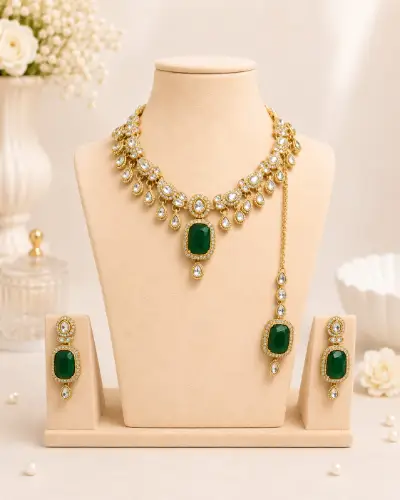 Kundan Necklace — Necklace, RW1694