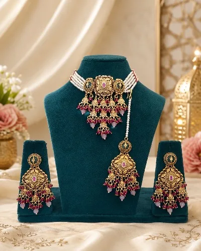 Gold Plated Necklace — Necklace, RW1977
