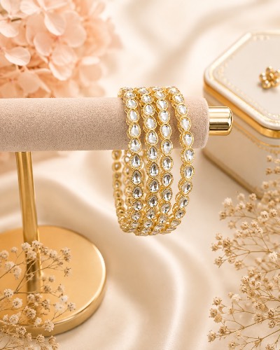 Kundan Bangles — Bangles, RW1802