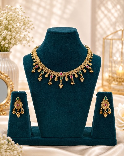 Gold Plated Necklace — Necklace, RW1768