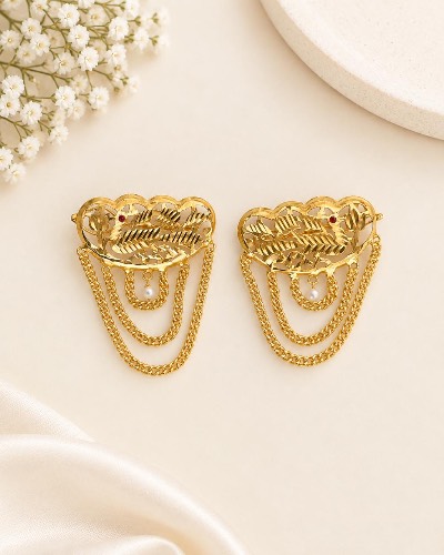 Gold Plated Jadauu Hair Accessories — Hair Accessories, RW2707