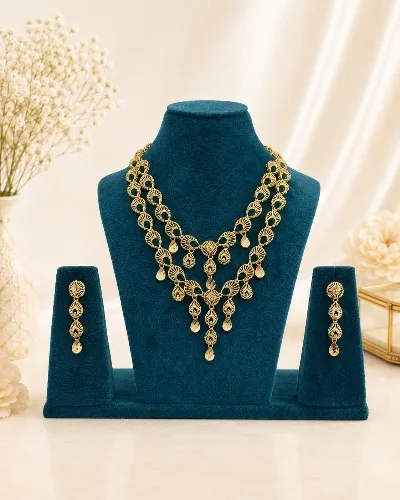 Gold Plated Necklace — Necklace, RW2040