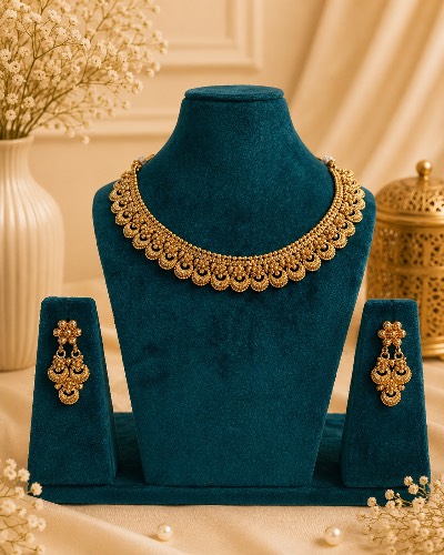 Gold Plated Necklace — Necklace, RW1777
