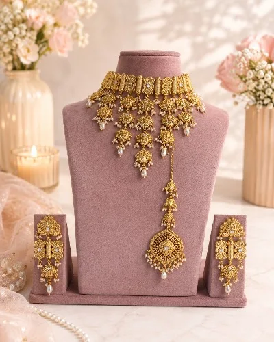 Gold Plated Necklace — Necklace, RW1925