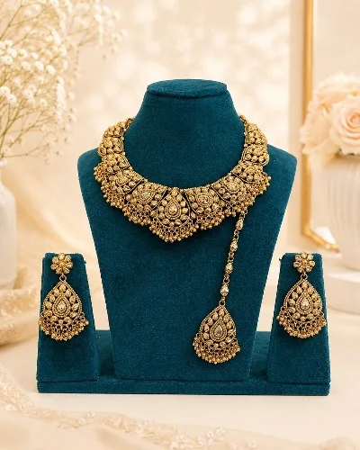 Gold Plated Necklace — Necklace, RW2014