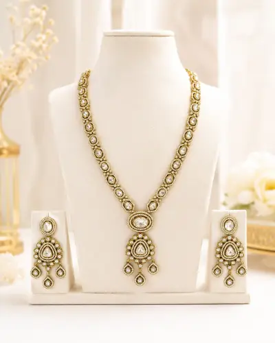 Kundan Necklace — Necklace, RW1731