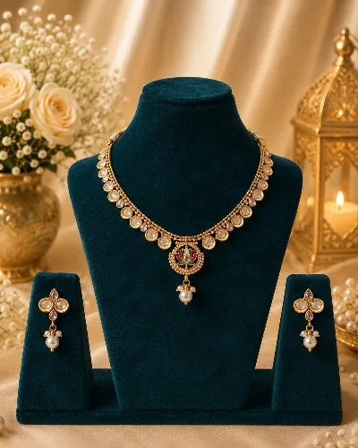 Gold Plated Necklace — Necklace, RW1902