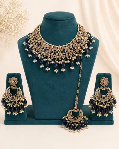 Kundan Necklace — Necklace, RW1756
