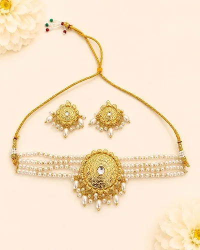Gold Plated Necklace — Necklace, RW2075