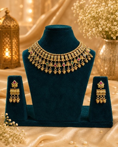 Gold Plated Necklace — Necklace, RW1724