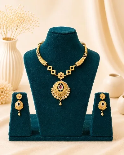 Gold Plated Necklace — Necklace, RW2028