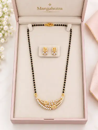Gold Plated Mangalsutra — Mangalsutra, RW3011