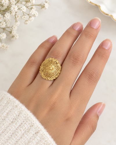 Gold Plated Ring — Ring, RW2552
