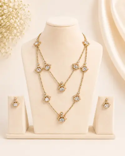 Kundan Necklace — Necklace, RW1761