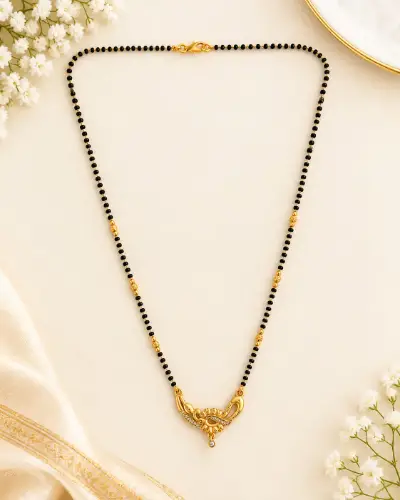 Gold Plated Mangalsutra — Mangalsutra, RW2654