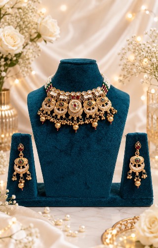 Gold Plated Necklace — Necklace, RW1787