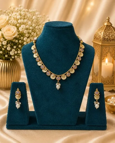 Gold Plated Necklace — Necklace, RW1903