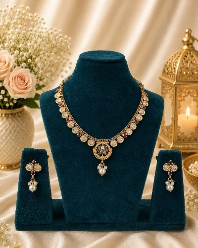 Gold Plated Necklace — Necklace, RW1901
