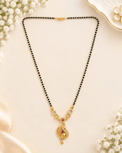 Gold Plated Mangalsutra — Mangalsutra, RW2640
