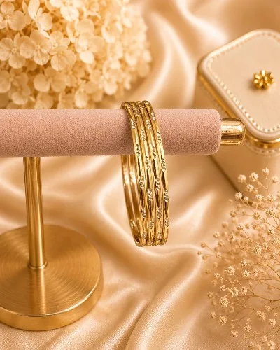 Gold Plated Bangles — Bangles, RW1811