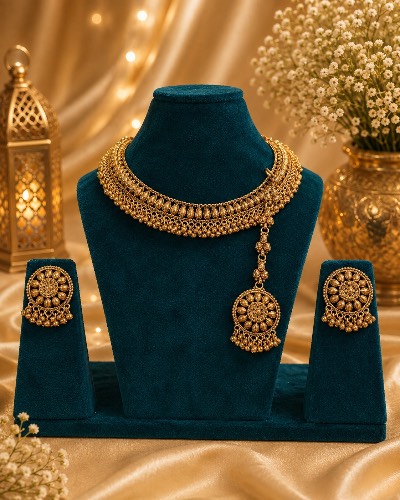 Gold Plated Necklace — Necklace, RW1726