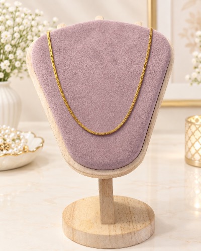 Double Line Gold Plated Chain — Chain, RW2449
