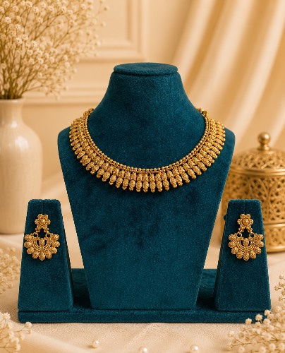 Gold Plated Necklace — Necklace, RW1776