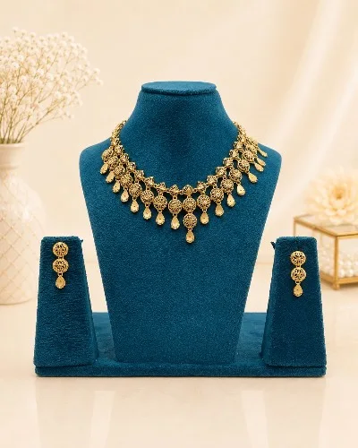 Gold Plated Necklace — Necklace, RW2048
