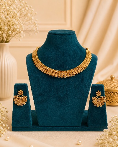 Gold Plated Necklace — Necklace, RW1774