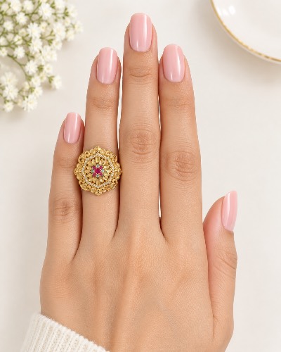 Gold Plated Ring — Ring, RW2558