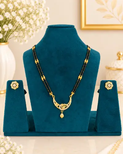 Gold Plated Mangalsutra — Mangalsutra, RW2943