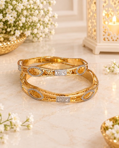 Gold Plated Bangles — Bangles, RW2419