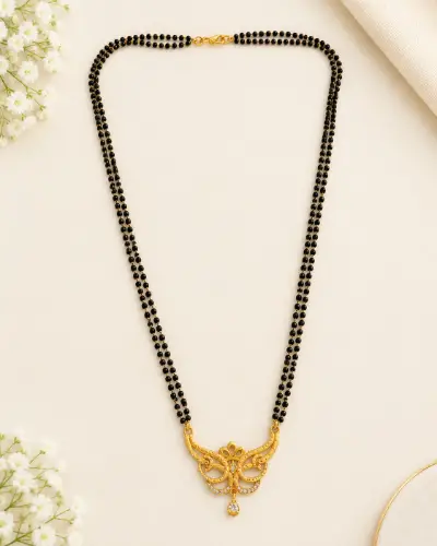 Gold Plated Mangalsutra — Mangalsutra, RW2945