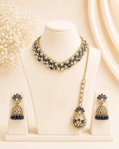 Kundan Necklace — Necklace, RW1766