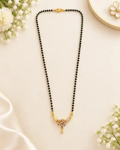 Gold Plated Mangalsutra — Mangalsutra, RW2948
